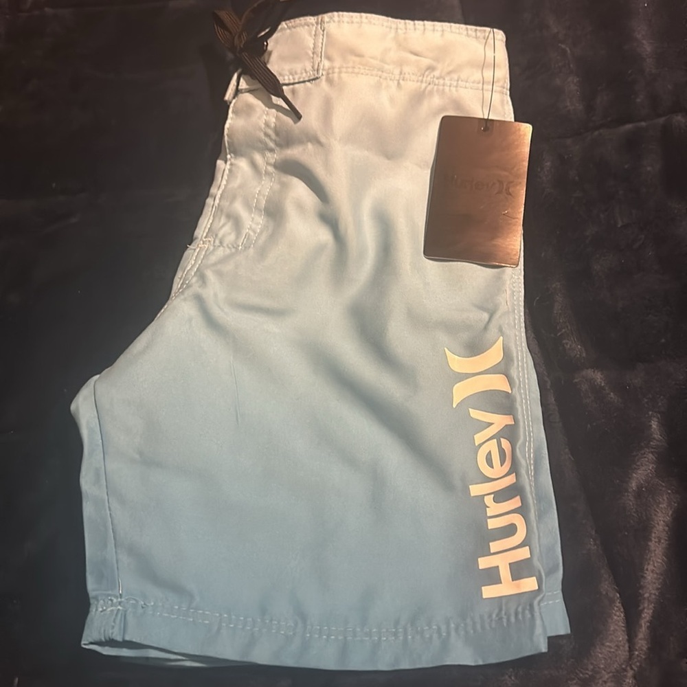 NWT Hurley Kids' Gradient Board Shorts blue dream - Picture 13 of 13